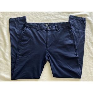 Banana Republic Pants Mens 32 x 32 Preppy Navy Luxe City Pant Slim Fit NWOT.